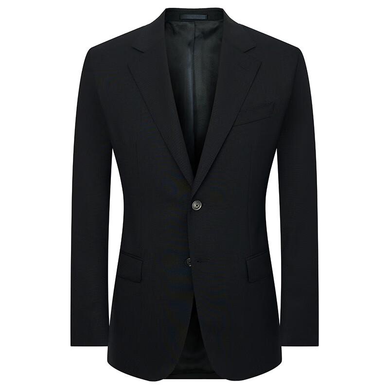Men's Easy-Care Wool Blend Business Suit Collection