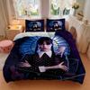 Gothic Spider Web Mystery Print 3Pcs Bedding Setduvet Cover With 2 Bedropillowcase Home Birthday Gift