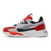 Puma Rs-Z Retro Sports Fabric Leather Shock Absorbing Non-Slip Wear-Resistant Mid-Top Casual Running Shoes Unisex Sneakers Red White 381117-03