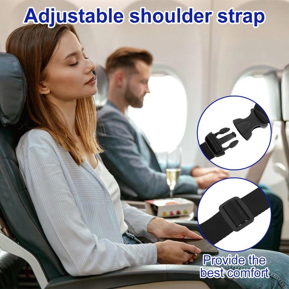 Comfortable Plane Leg Rest Removable Pad Leg Comfort Mat Airplane Foot Hammock  Long Journey