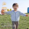 Children's Lightweight UPF 100+ UV Protection Jacket - Breathable Nylon Mesh for Outdoor Sun Safety