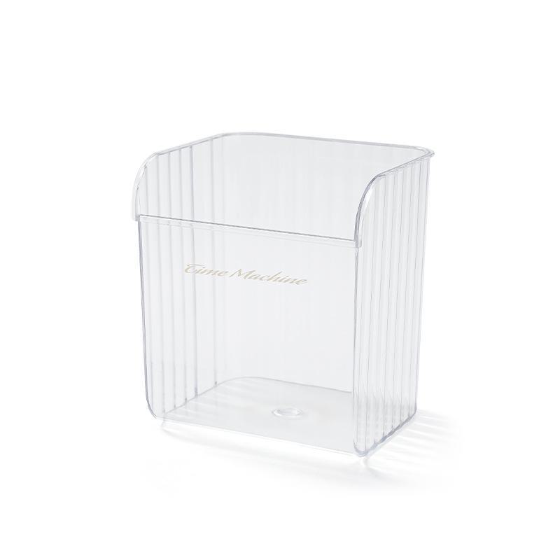 Transparent Double Flip Kitchen Refrigerator Storage Box for Fresh Fruits & Vegetables