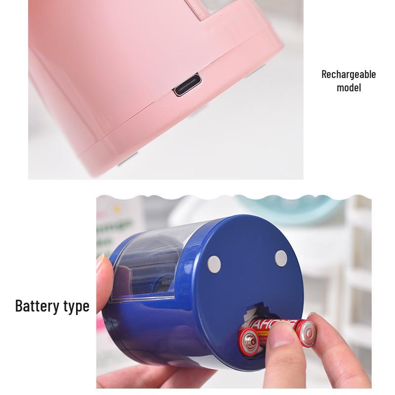 Electric USB Rechargeable Battery Operated Automatic Pencil Sharpener