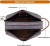 Customizable Men's Travel Toiletry Bag - Waterproof, Large Capacity, Portable Business Style