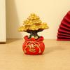 1Pc Chinese Feng Shui Money Tree Office Home Table Feng Shui Money Tree Cabinet Craft Plants Gift Stone Decorations Good Luck