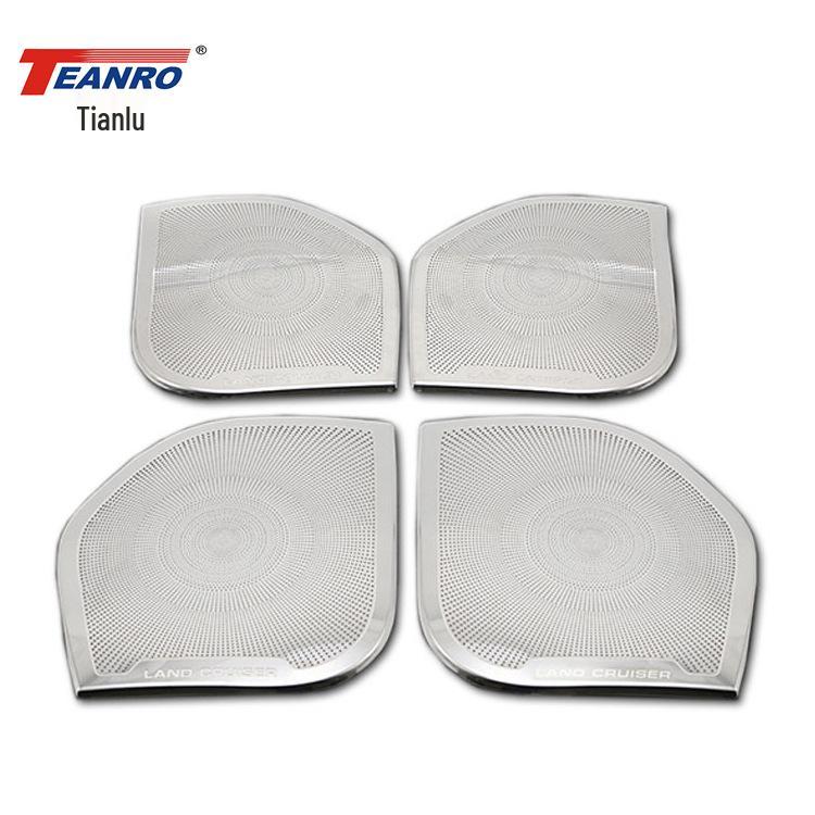Stainless Steel Speaker Cover for Land Cruiser LCJ200 - Car Decoration & Gift