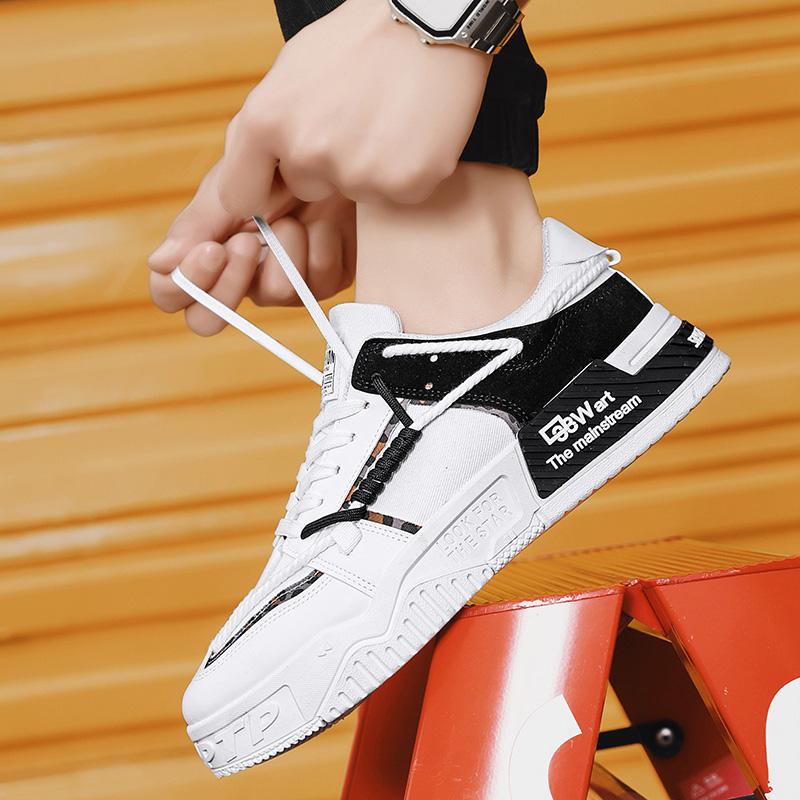Herren Plateau Schuhe Herbst Studenten Freizeit Sportschuhe Trend Outdoor Atmungsaktiver Laufschuh Designer Herren Canvas Schuhe