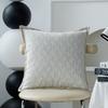 Cream Style Light Luxury Luxury Pillow Case Pillow Living Room Sofa Bedroom Bay Window Cushion Cushion Backrest