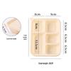 Baijie Corn Starch Disposable Lunch Boxes