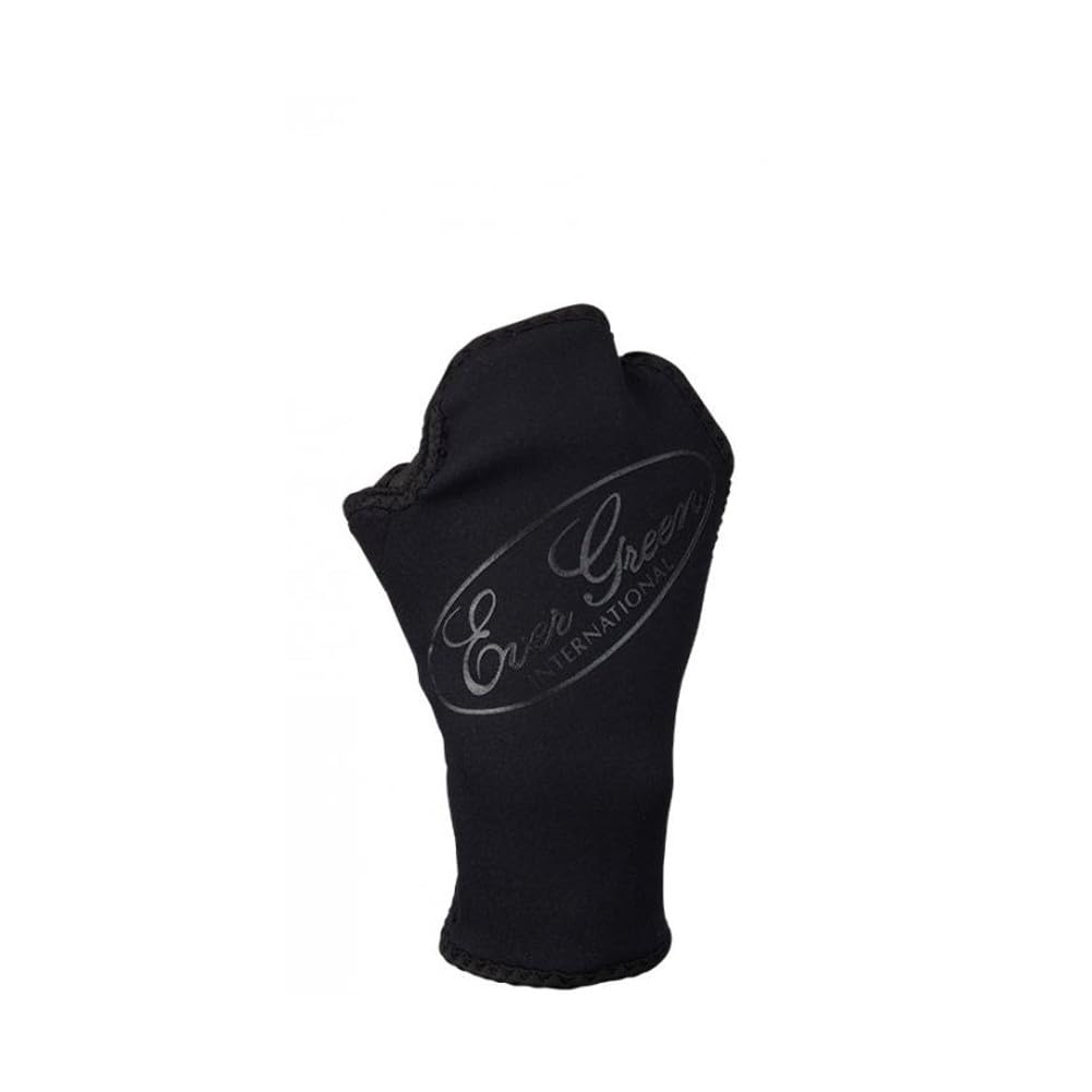 EVERGREEN Winter Gloves LL Logo E.G. (Fingerless) Black/Black
