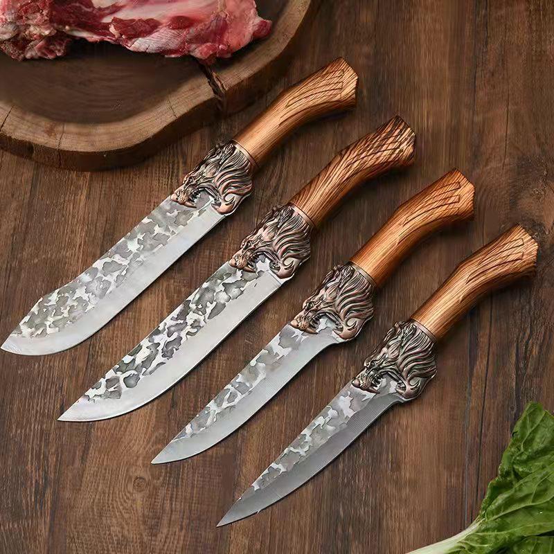 Schmieden Küchenmesser Haushalt Edelstahl Ausbeinmesser Schneiden Hackmesser Kochwerkzeug