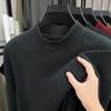 Men's Antibacterial Mulberry Silk & Wool Half-High Neck Sweatshirt