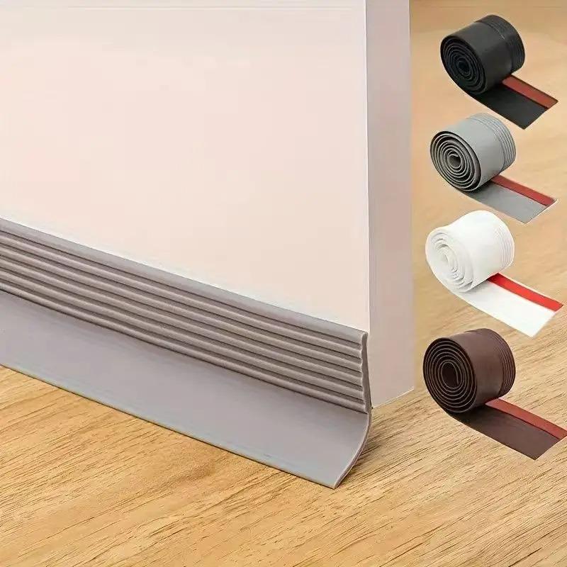 1pc Waterproof Self-Adhesive Strip For Sealing Door Gaps Soundproof Insect-Proof And For Dustproof And For Glass Doors And Windo