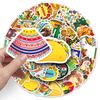 50 Mexico Travel Stickers: Waterproof Cartoon Decorations for Laptops & Journals
