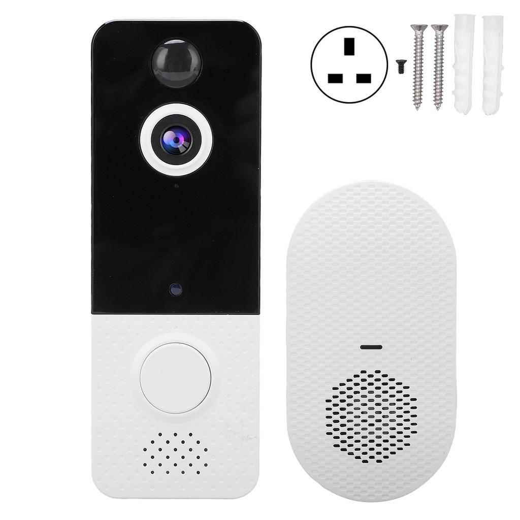 Wireless Video Doorbell Camera 1080P WiFi Cloud Storage 2 Way Audio Motion Detector for Home