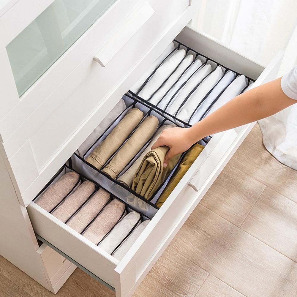 Aufbewahrungs-Organizer, Jeans-Organisation, Aufbewahrungsbox, Schrank-Organizer, Kleidungs-Organisationssystem, Schubladen-Organizer, Schrank, Hosen