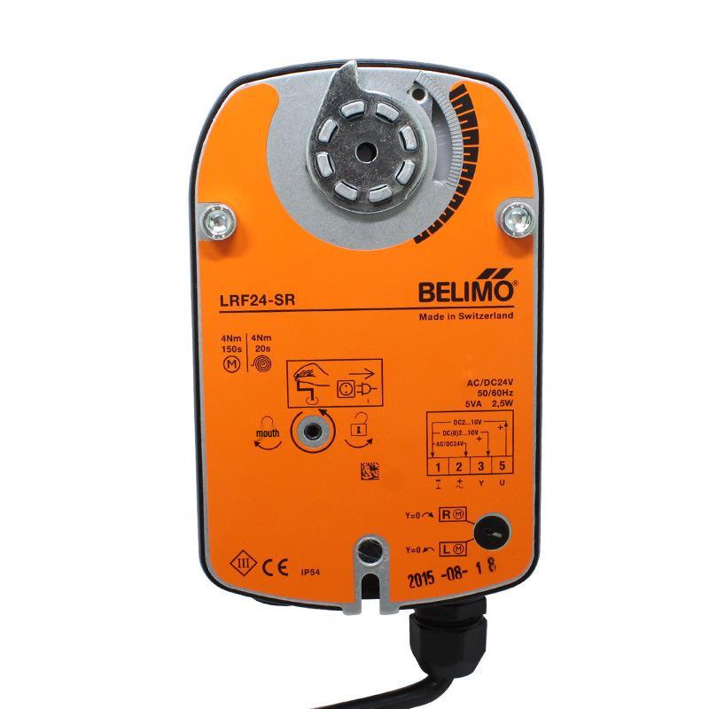 Belimo LRF24-SR 24V Modulating Spring Return Ball Valve Actuator