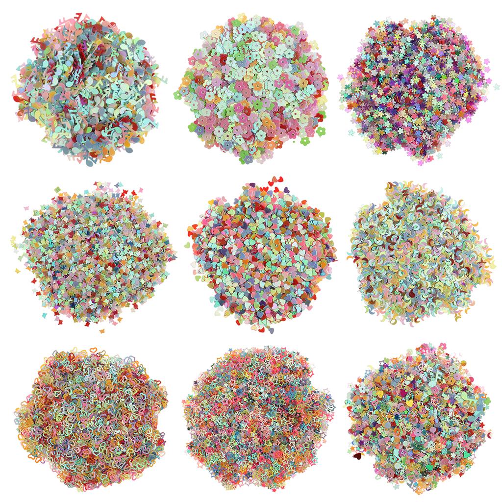 1x0,5cm Barevné hudební noty posyp na stůl, dekorace na párty, 0,52oz