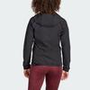 Adidas Multi Soft Shell Jacket Solid Logo Sports Outdoor Soft Shell Jacket Women Jacket Black HZ4427