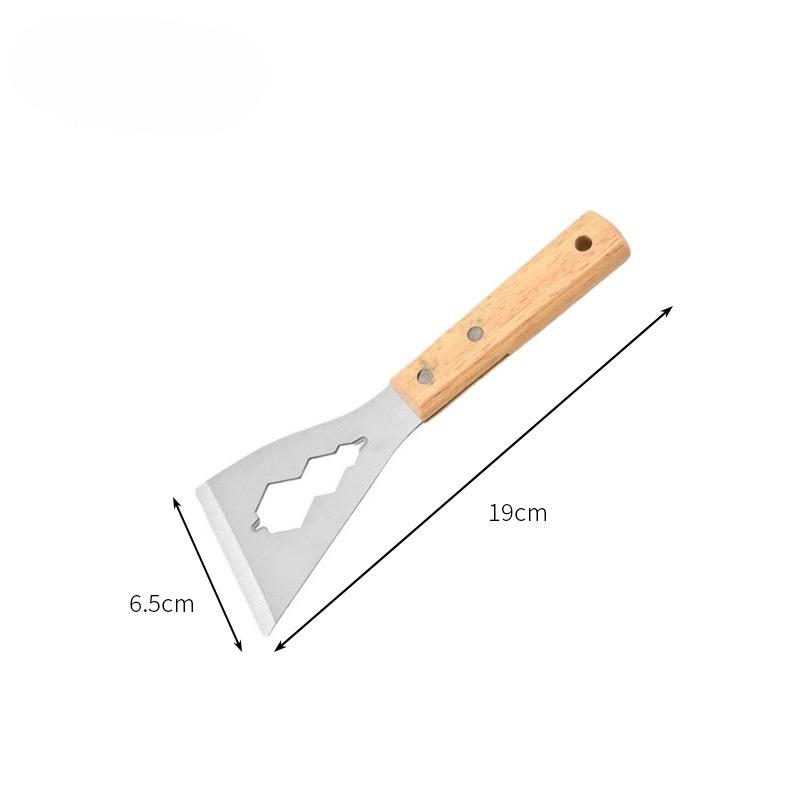 Multi-functional Scraper Cleaning Stainless Steel Putty Scraper Cement Putty Scraper Tool Special Shovel for Decoration, Thickened Type