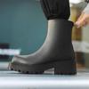 Fashion Casual men's thick soled boots Fashion designer's New style Outdoor leisure party Trendy Youth Hairstylist Nightclub Shoes