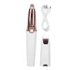 Electric Eyebrow Trimmer Rechargeable Portable Painless Lips Facial Hair Remover Shaver Grooming Tool