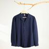 Men's long-sleeved shirt solid color shirt men's slim fit large size shirt jacket