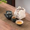 Time Comes and Goes, Kuaike Cup, One Pot, Two Cups, Hand-held Pot, Outdoor Portable Travel Tea Set, High-end Gifts.