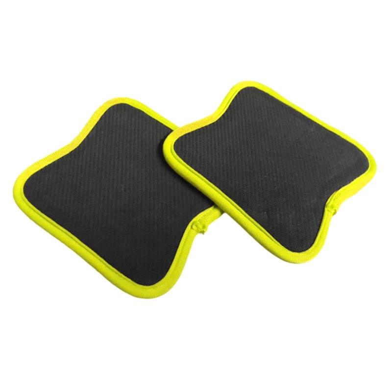 2Pcs Fitness Gloves Dumbbell Handle Pads Hand Grips Pads High Elastics Tear Resistance Nonslip Dumbbell Grips Pad