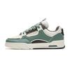 AOJIE Cushioning, Wear Resistant Low Top Skateboard Shoes Men's Green White Brown Sneakers 112448040R-6