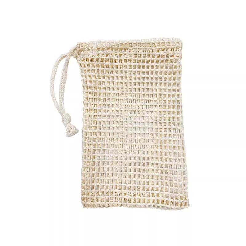 

Soap Bag, foaming net, natural soap storage bag, household face washing and bathing hanging drawstring foam net bag
