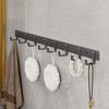 Huxiansen Adhesive Hooks for Wall-Mounting Without Drilling, Hooks for Bathroom Towels, Kitchen, Bathroom, Clothes Hangers And Garment Hooks