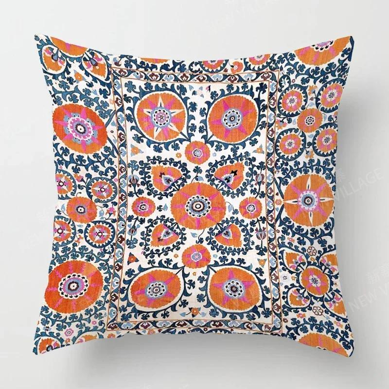 Fall Home Decor Autumn Living Room Throw Pillow Cover Sofa Boho Cushion Cover Persia Morocco