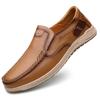 Fashion Handmade Mens Stylish Loafers Classic Men Shoes for Wedding High Quality Mens Slip on Flats Genuine Leather Mens Casual Shoes