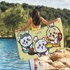 Cute C-Chiika-waS Towel Quick Drying Beach Towels Are Suitable For Swimming Pools Camping Yoga And The Gym