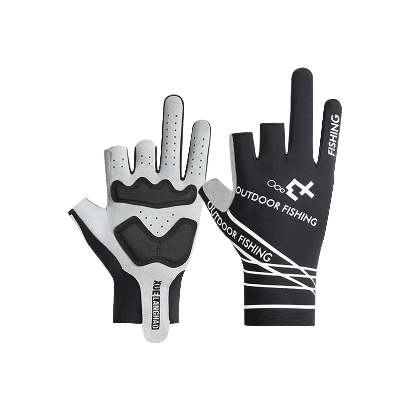 

Мужские перчатки для охоты, легкие перчатки без пальцев, для активного отдыха, противотуманные L