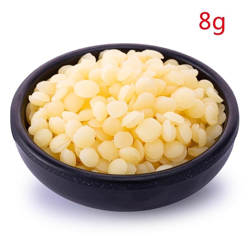 

Handmade Plain White Beeswax Lipstick with Candelilla & Carnauba Wax