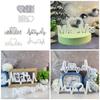 Silicone Love Sign Resin Mould Handmade Love Sign Stand Ornament Silicone Mold for Personalized Wedding Decors