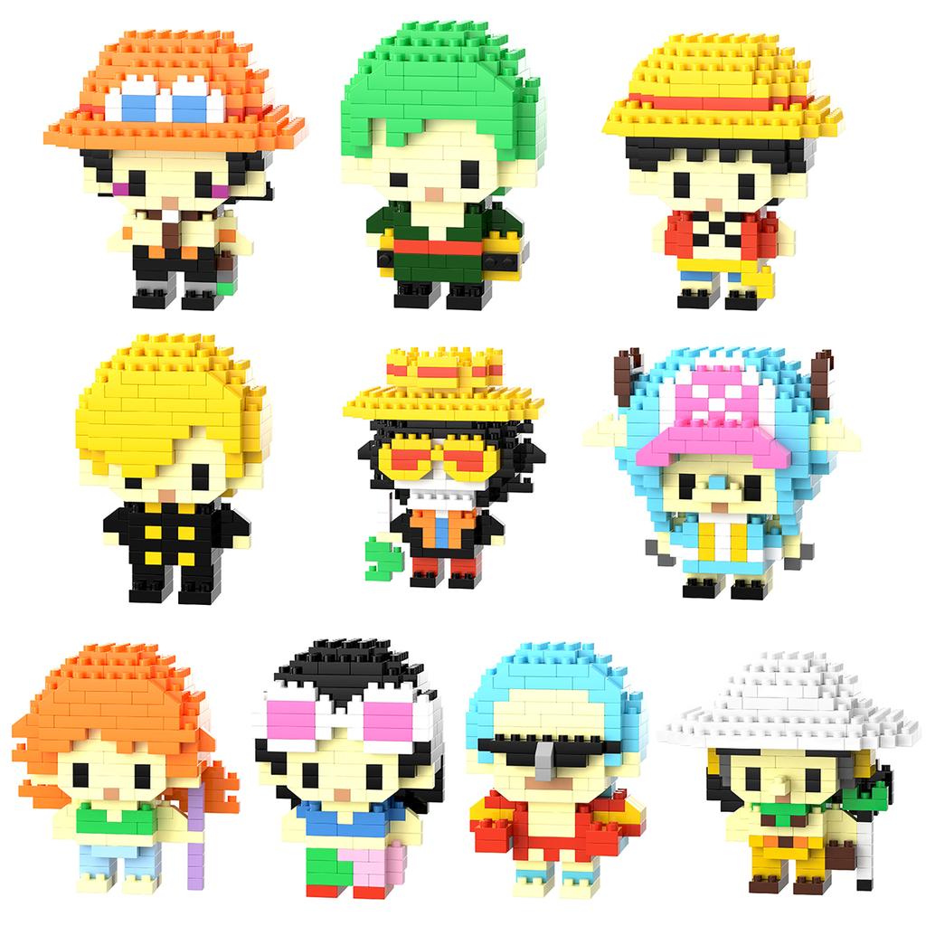 Gg1001 Anime Cartoon Model Bricks Horror Thriller Mini Size Compatible Assemble Puzzle Toy Building Blocks For Kids Adults