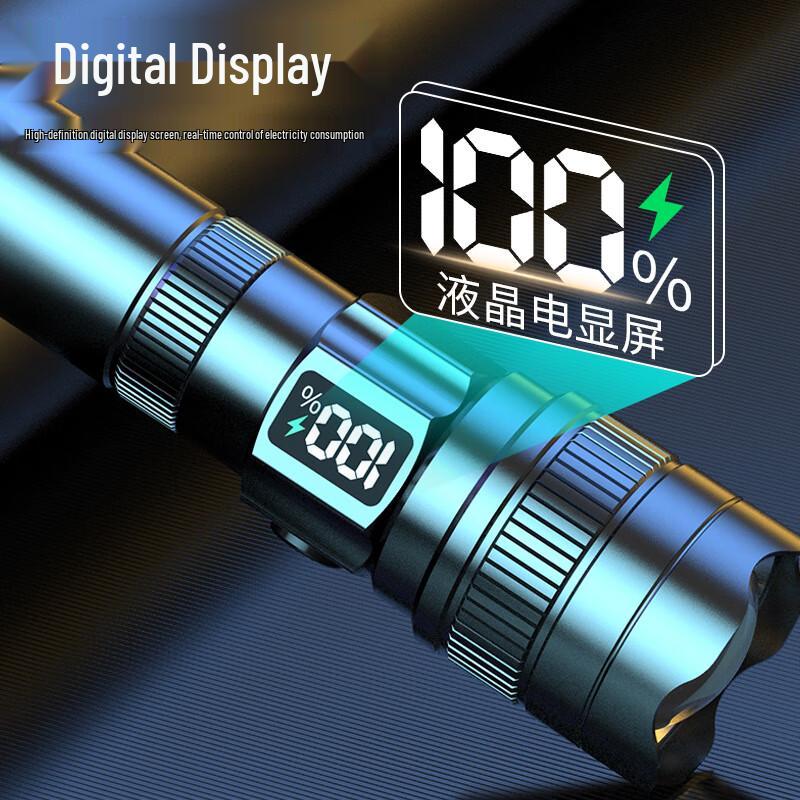 Pailide USB Rechargeable Laser Flashlight