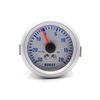 52mm 2-inch Turbo Gauge -30 to 20 psi, 12V, Blue Backlight