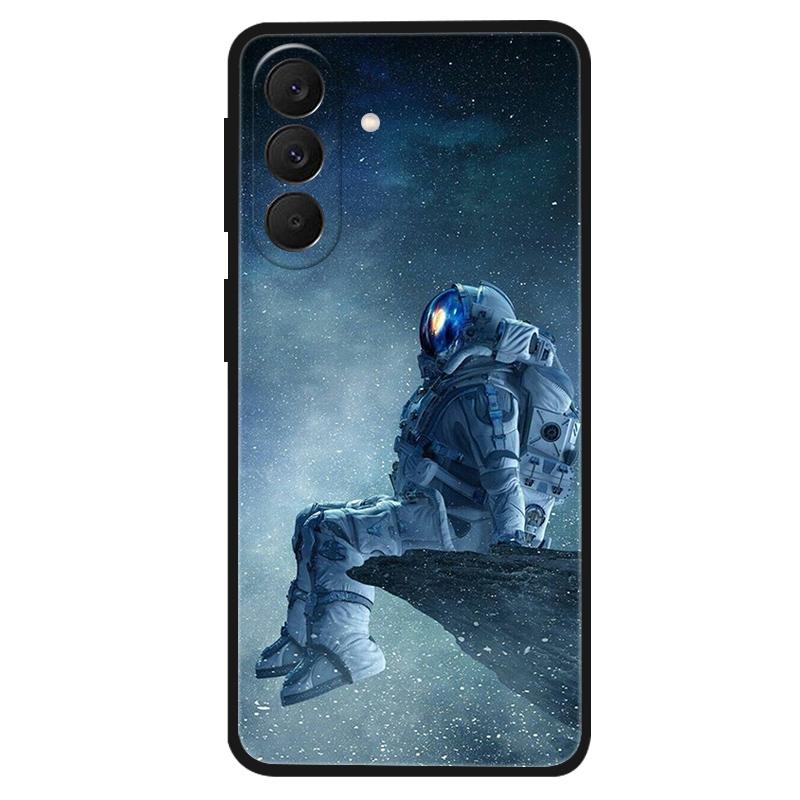 For Samsung Galaxy A57 A37 5G Case Bumper Starry Sky Soft Silicone TPU Back Cover for Samsung A37 A57 Phone Case Cute Cat Cover