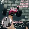 WESTWOOD FOX Breathable Fitness Gloves for Men Women Weightlifting Bodybuilding