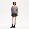 Veromoda Women's Beaded Hollow-Out Two-Piece Knitted Top