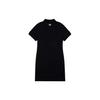 New MLB Short Sleeved Dress Women's Black 3FOP00623-50BKS
