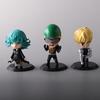 6Pcs/1Set Anime One Punch Saitama Figure Genos Set Toy Terrible Tornado Mumen Rider Model Toy Gift Collection Ornament