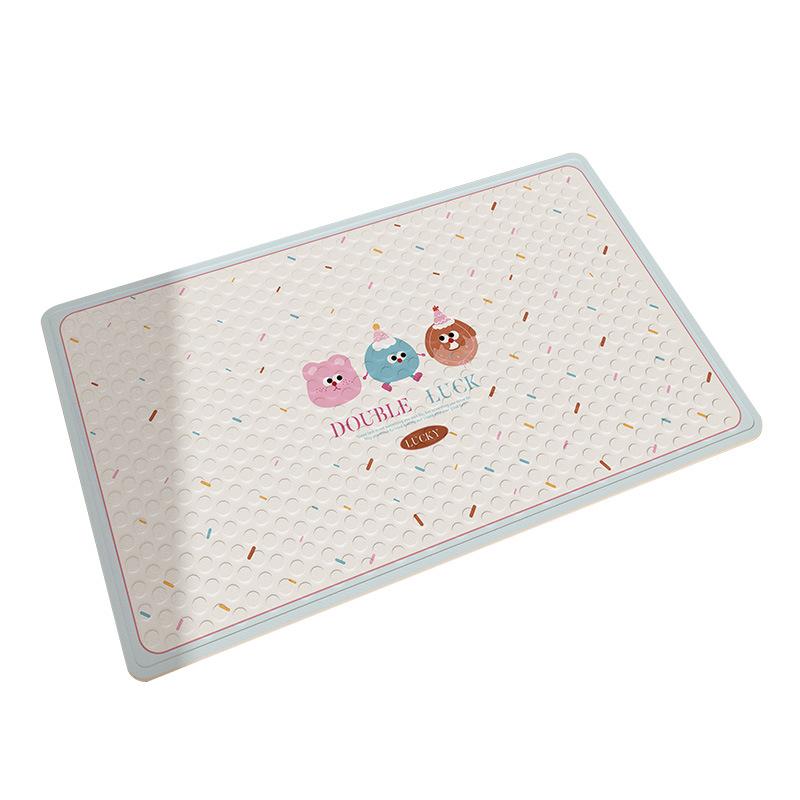 Cartoon Bathroom Bathing Anti-slip Foot Mat for Elderly People Against Falling Floor Mat Bathroom Suction Cup Waterproof Carpet Can Be Scrubbed