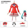 Hatsune Miku Scarlet Demon Eye Dress Cosplay Costume Anime Halloween Cosplay Outfit Hot Sale Women Clothing
