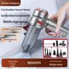 Portable Brushless Handheld Car Vacuum Cleaner - Powerful Suction, Charging Capability