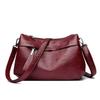 2026 New Large Capacity Multi-layer Women's Soft Leather Mom Versatile Fashion One Shoulder Crossbody Women's Bag